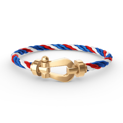 [Resenly Jewelry]FORCE LARGE HORSESHOE NO DIAMOND BRACELET GOLD
