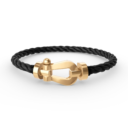 [Resenly Jewelry]FORCE LARGE HORSESHOE NO DIAMOND BRACELET GOLD