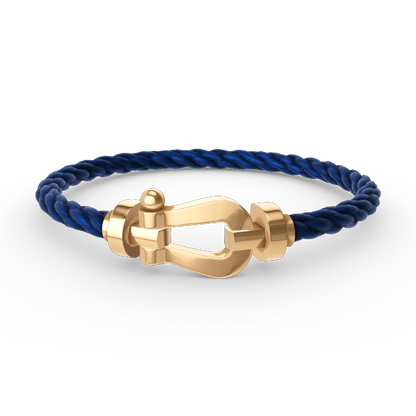 [Resenly Jewelry]FORCE LARGE HORSESHOE NO DIAMOND BRACELET GOLD
