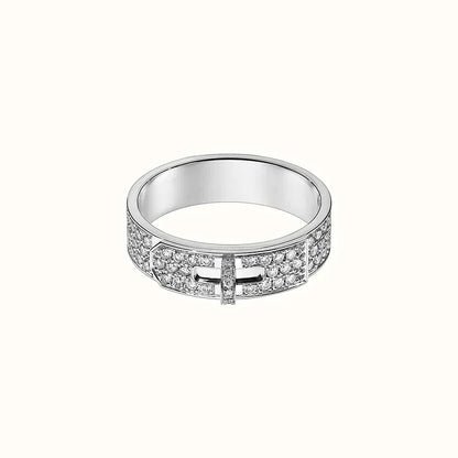 [Resenly Jewelry]KELLY SILVER DIAMOND RING