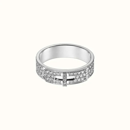 [Resenly Jewelry]KELLY SILVER DIAMOND RING