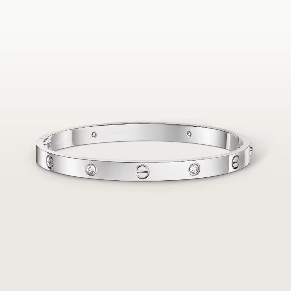 [Resenly Jewelry]LOVE BRACELET 4.8MM 4 DIAMONDS