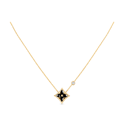 [Resenly Jewelry]STAR BLACK MOP NECKLACE