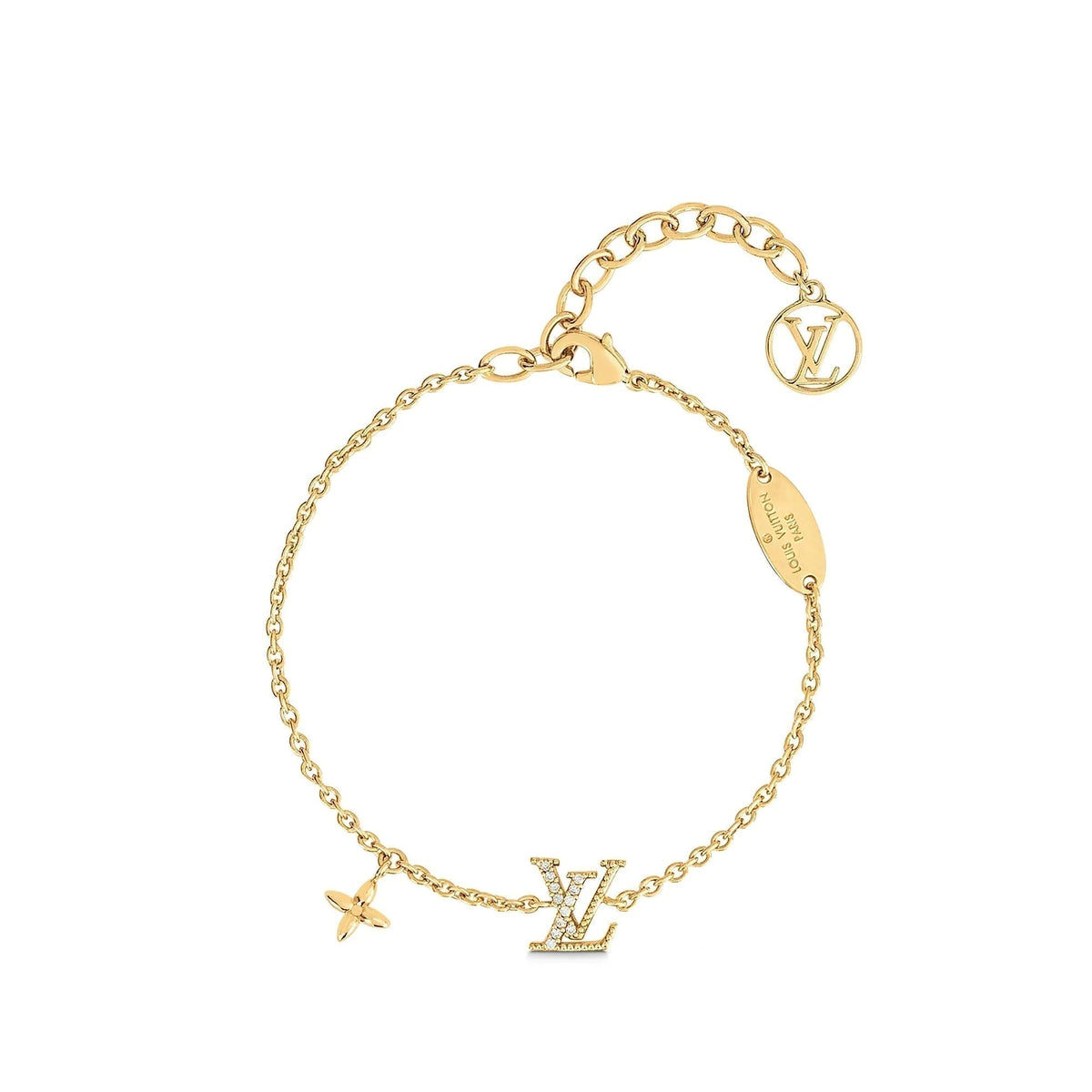 [Resenly Jewelry]LOGO STAR MOTIF GOLD BRACELET