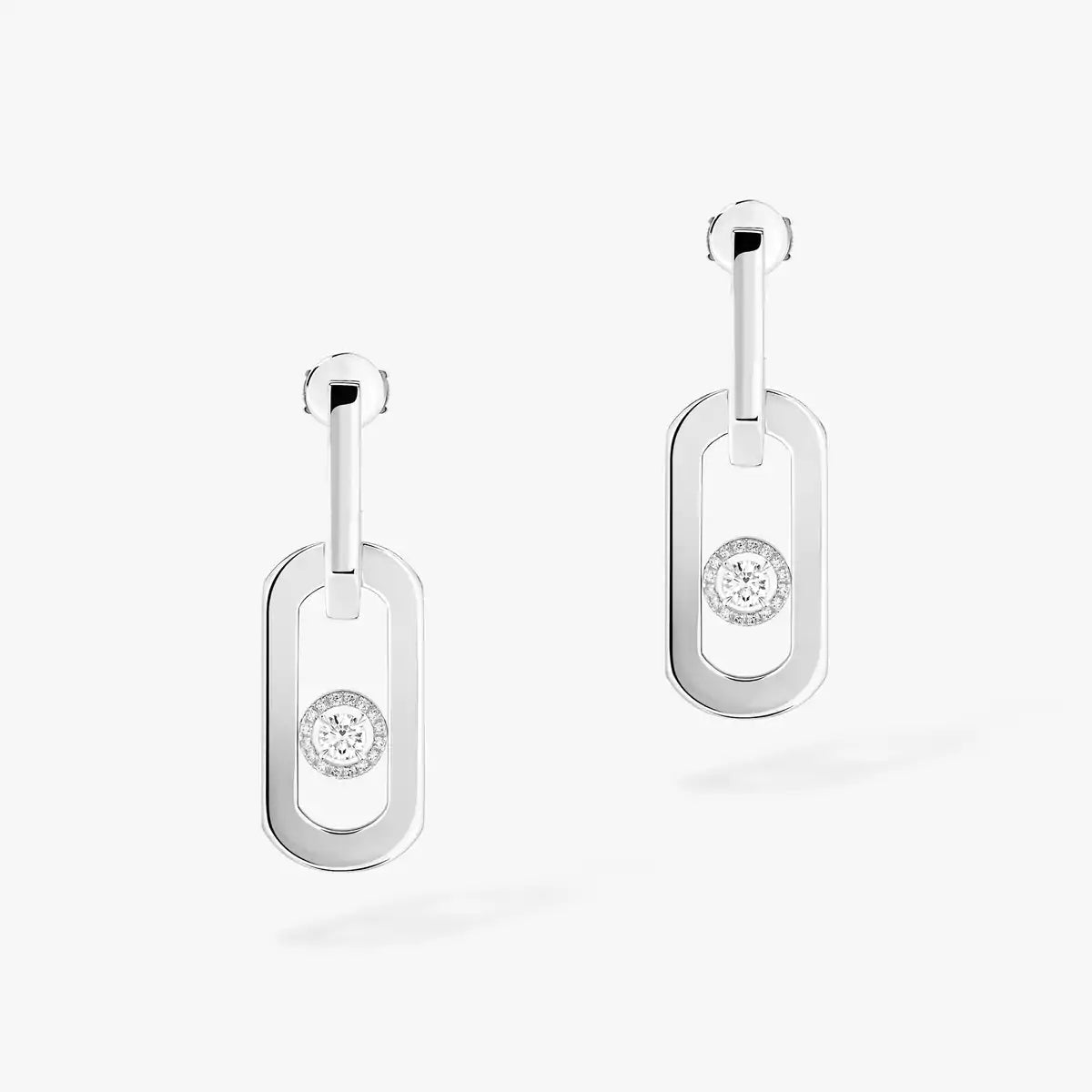 [Resenly Jewelry] So Move XL Diamond Hoop Earring