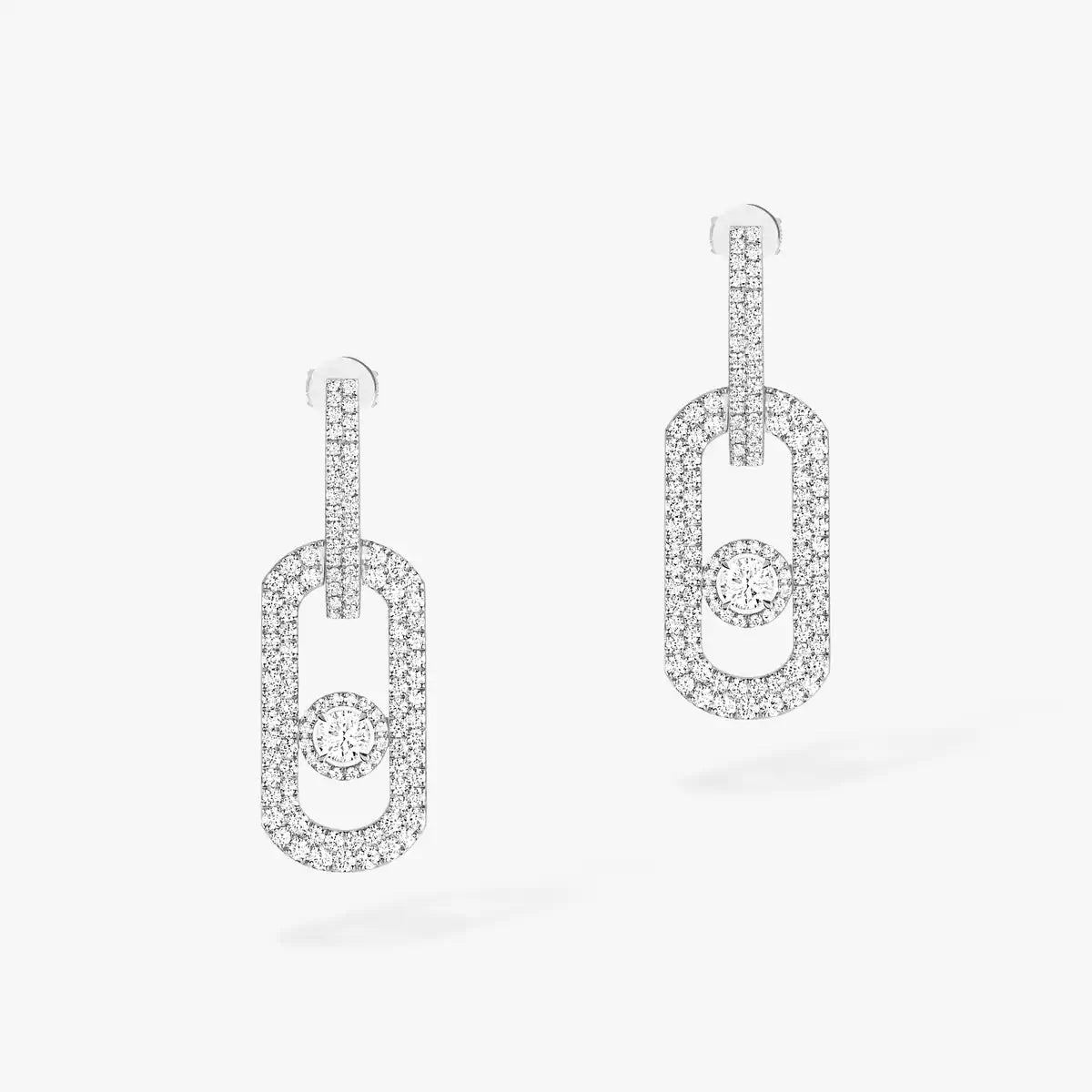 [Resenly Jewelry]So Move XL Pave_-Set Diamond Pendant Earrings
