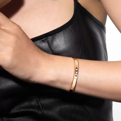 [Resenly Jewelry]Move Noa Diamond Bangle Bracelet
