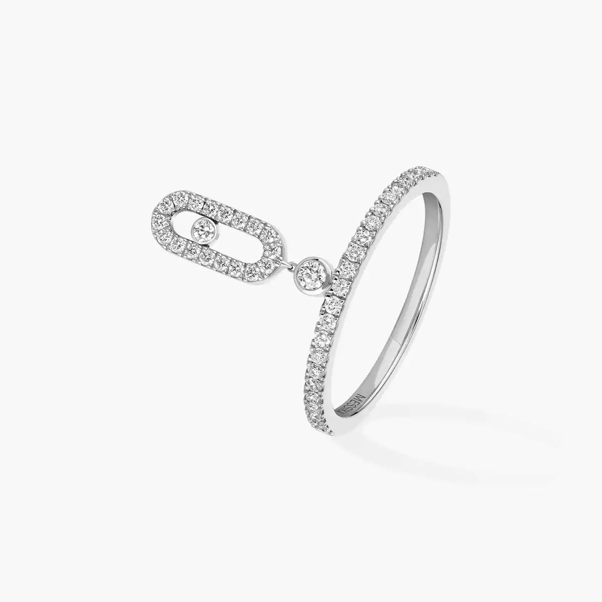 [Resenly Jewelry]Move Uno Diamond Ring
