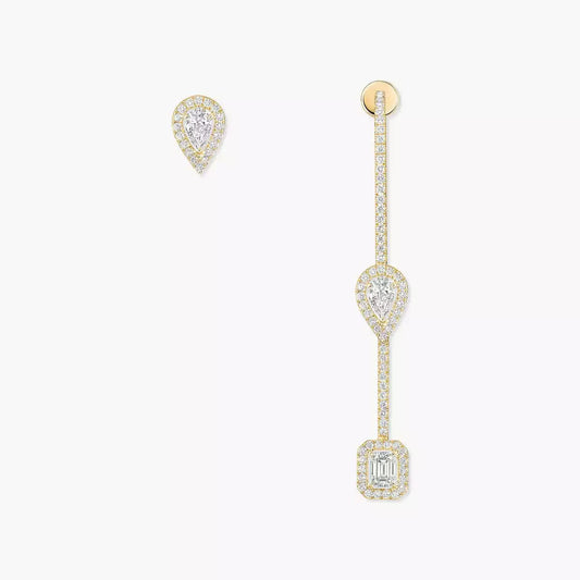 [Resenly Jewelry]Diamond Drop Earrings My Twin