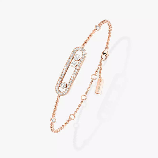 [Resenly Jewelry]Pavé Baby Move Diamond Bracelet