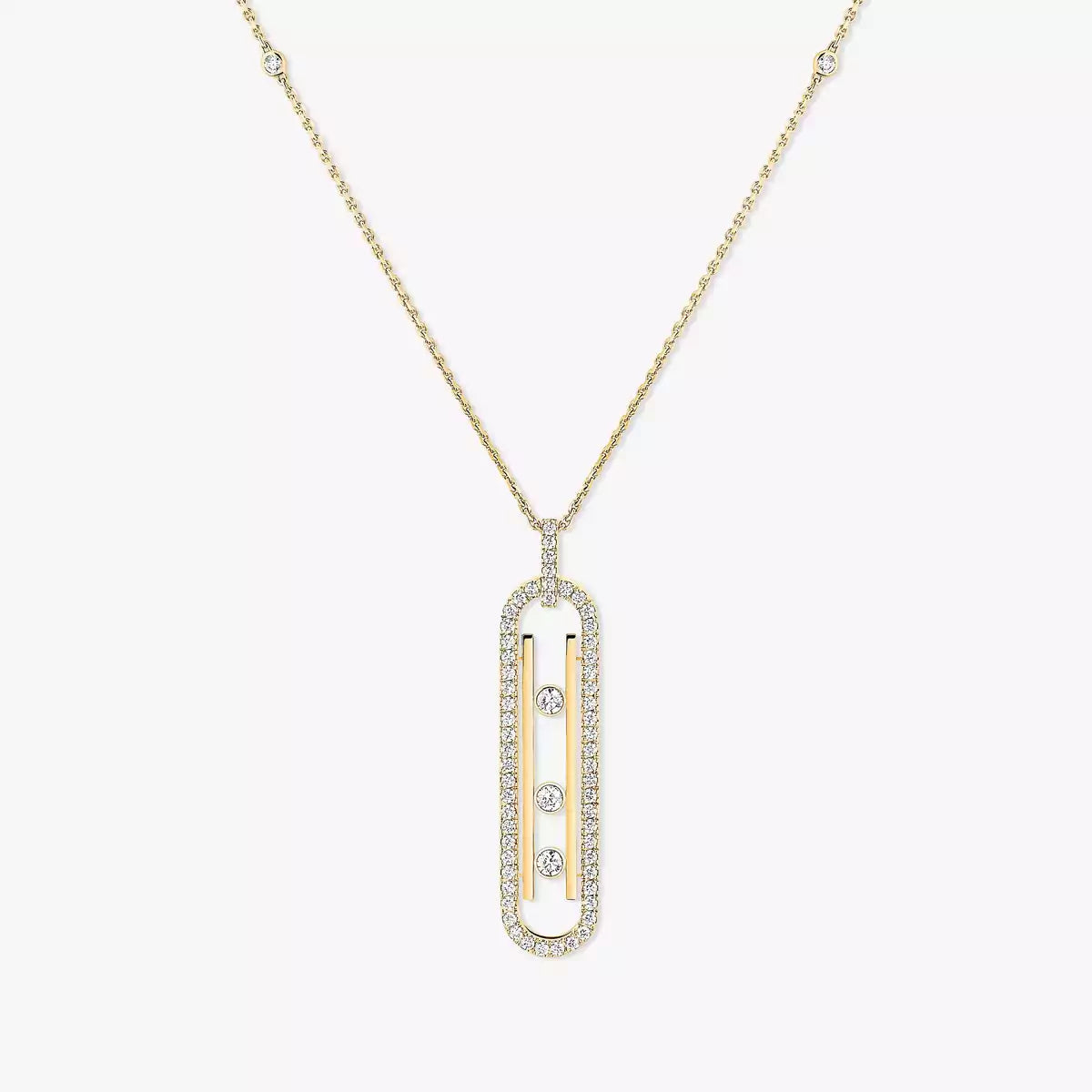 [Resenly Jewelry]Diamond Necklace Move 10Th