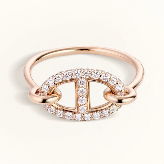 [Resenly Jewelry]RONDE SMALL DIAMOND RING