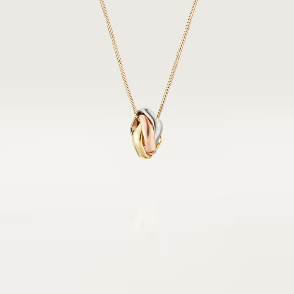 [Resenly Jewelry]TRINITY CUSHION NECKLACE COLLECTION