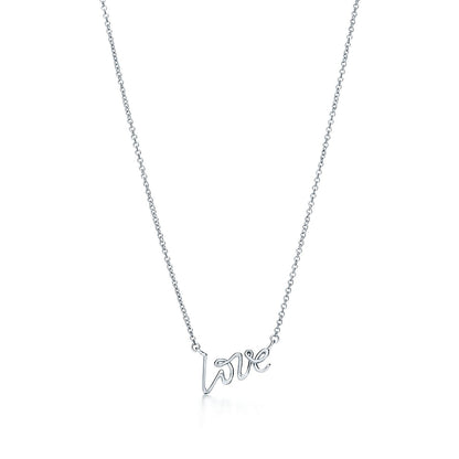 [Resenly Jewelry]PALOMA S GRAFFITI LOVE NECKLACE