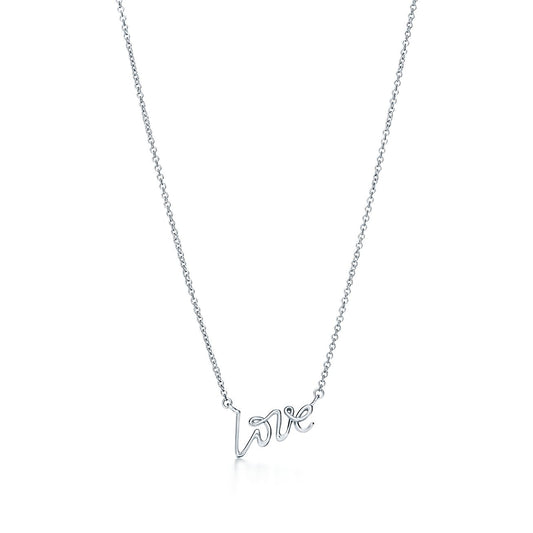 [Resenly Jewelry]PALOMA S GRAFFITI LOVE NECKLACE