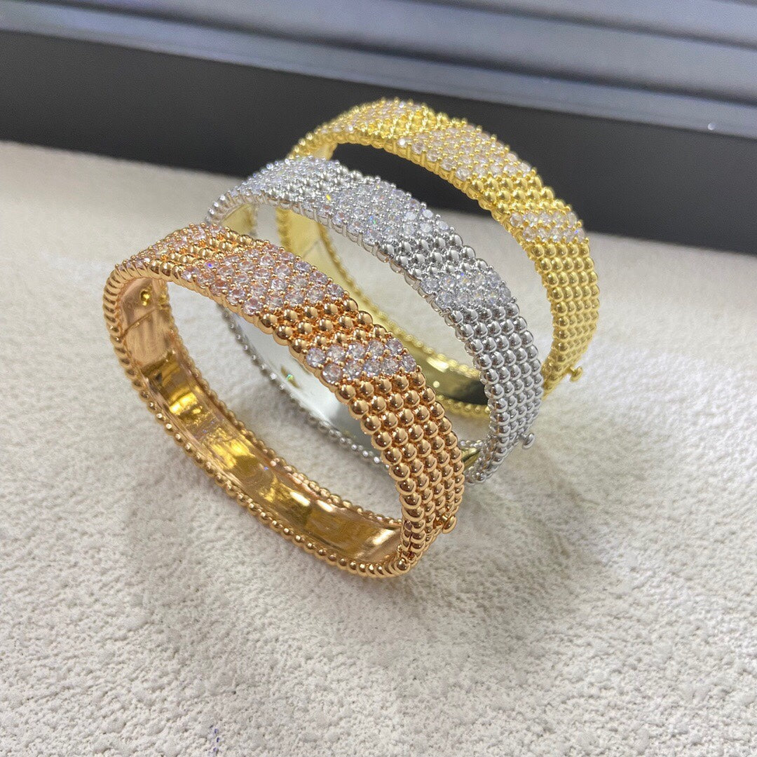 [Resenly Jewelry]  FIVE-ROW DIAMOND BRACELET