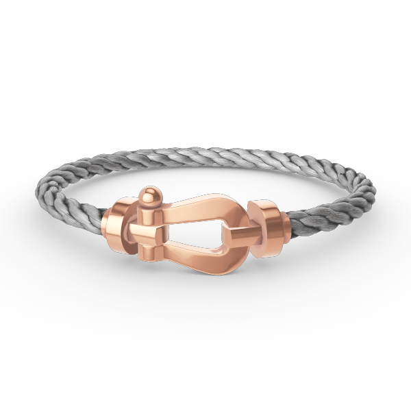 [Resenly Jewelry]FORCE LARGE HORSESHOE NO DIAMOND BRACELET ROSE GOLD
