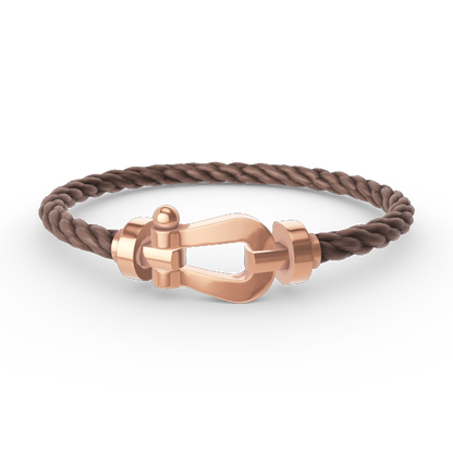 [Resenly Jewelry]FORCE LARGE HORSESHOE NO DIAMOND BRACELET ROSE GOLD