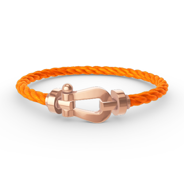 [Resenly Jewelry]FORCE LARGE HORSESHOE NO DIAMOND BRACELET ROSE GOLD