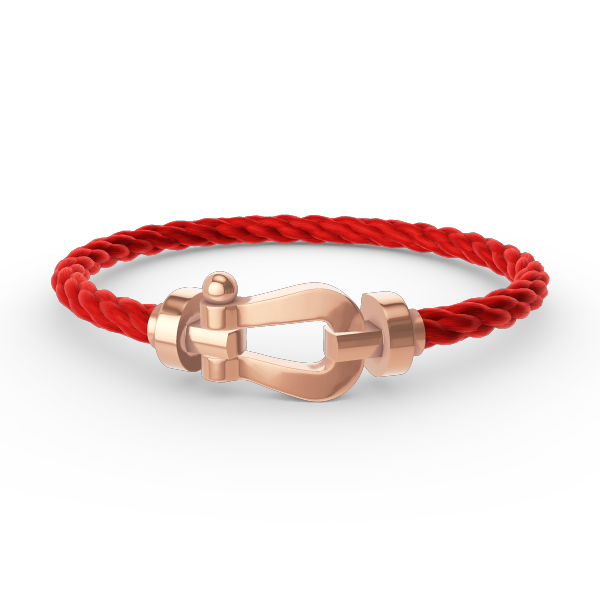 [Resenly Jewelry]FORCE LARGE HORSESHOE NO DIAMOND BRACELET ROSE GOLD