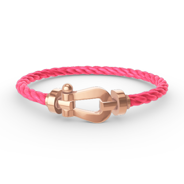 [Resenly Jewelry]FORCE LARGE HORSESHOE NO DIAMOND BRACELET ROSE GOLD