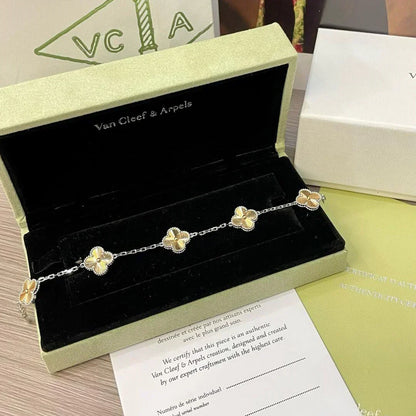 [Resenly Jewelry] CLOVER 5 MOTIF LASER BRACELET COLLECTION
