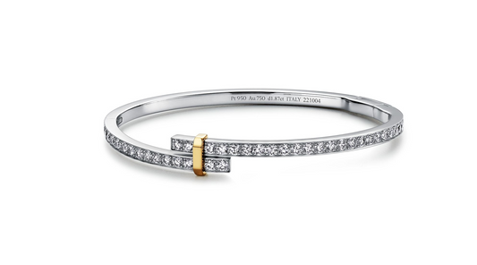 [Resenly Jewelry]EDGE DIAMOND GOLD SILVER BRACELET