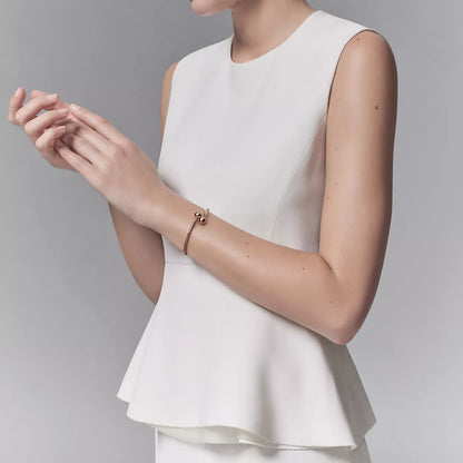 [Resenly Jewelry]CITY HARDWEAR BALL BYPASS BRACELET