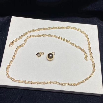 [Resenly Jewelry]HARDWEAR WRAP NECKLACE