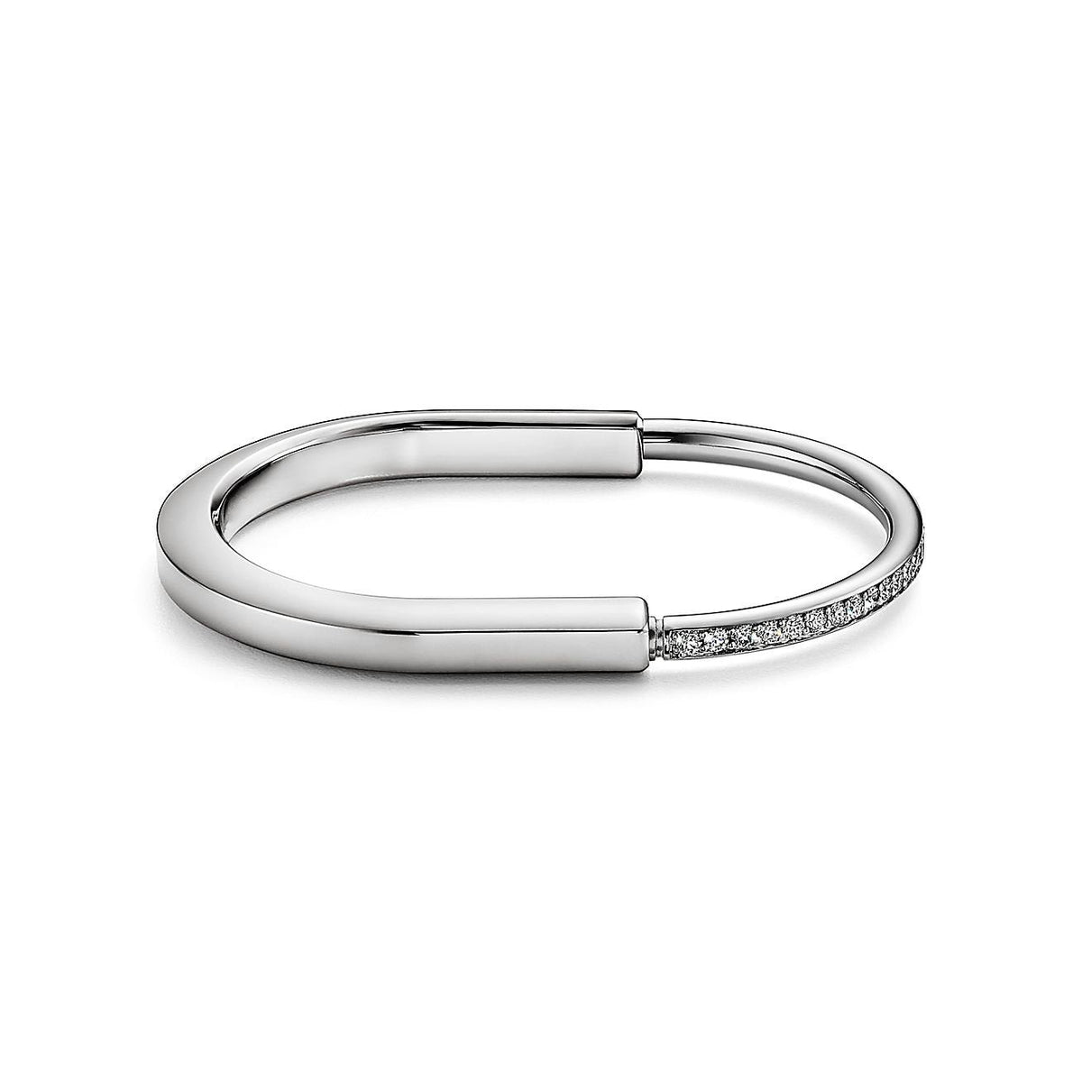 [Resenly Jewelry]LOCK BRACELET DIAMOND