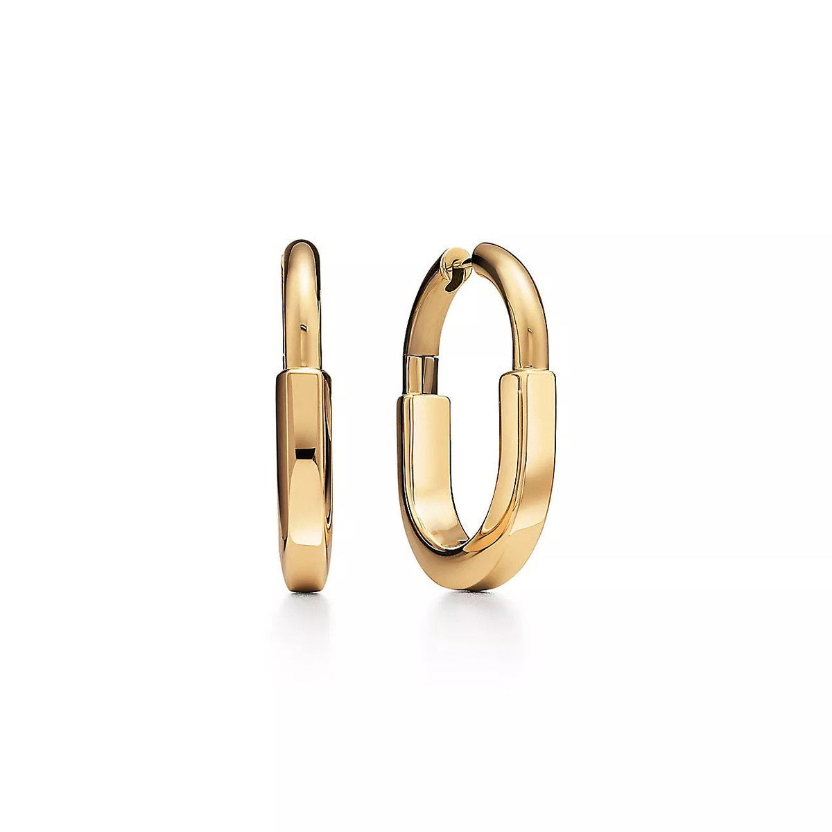 [Resenly Jewelry]LOCK MEDIUM EARRINGS