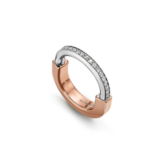 [Resenly Jewelry]LOCK DIAMOND RING