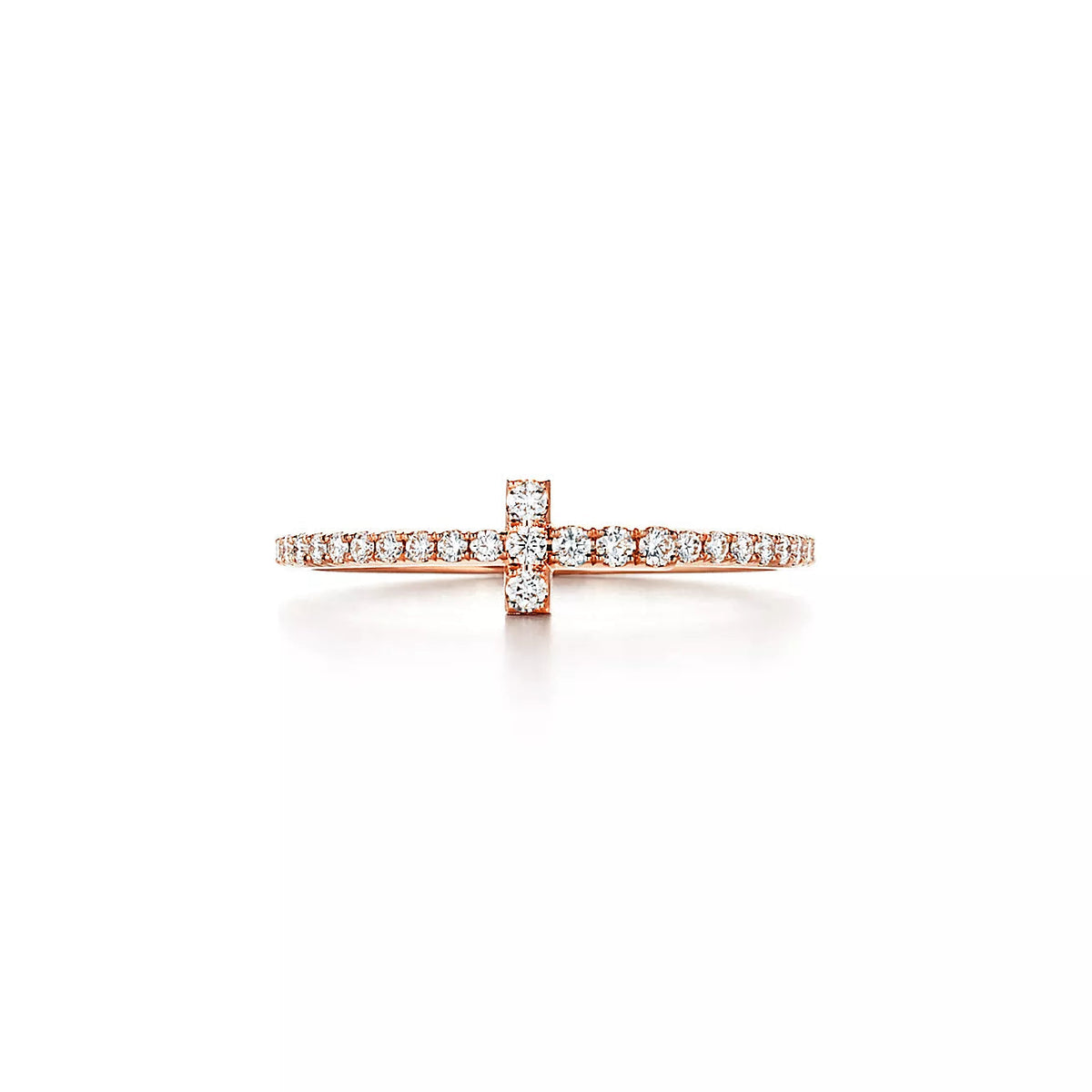 [Resenly Jewelry]T RING DIAMOND PINK GOLD