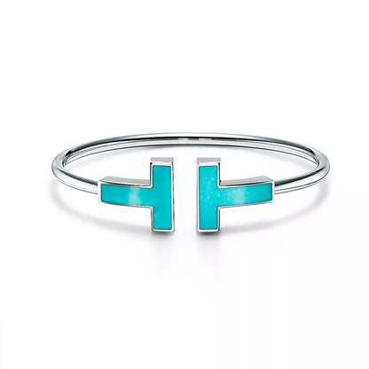 [Resenly Jewelry]T BRACELET 1.8MM TURQUOISE