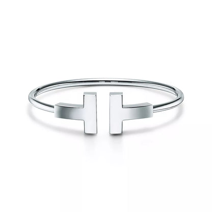 [Resenly Jewelry]T WIDE WIRE BRACELET