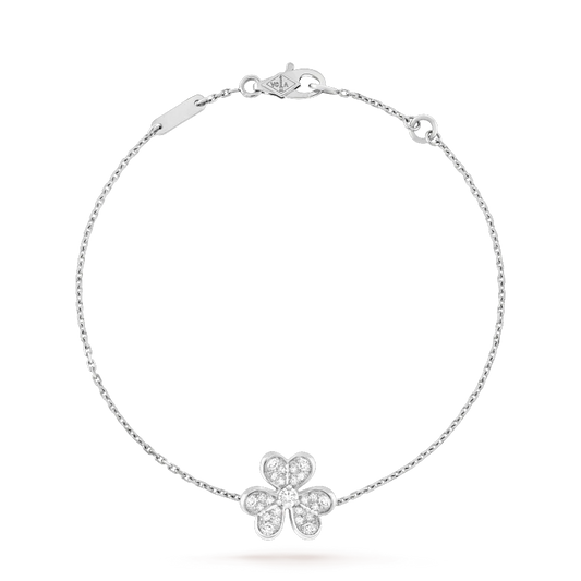 [Resenly Jewelry]FRIVOLE SILVER FLOWER DIAMOND BRACELET