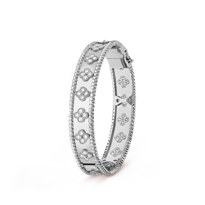 [Resenly Jewelry]CLOVER BRACELET 8MM DIAMONDS