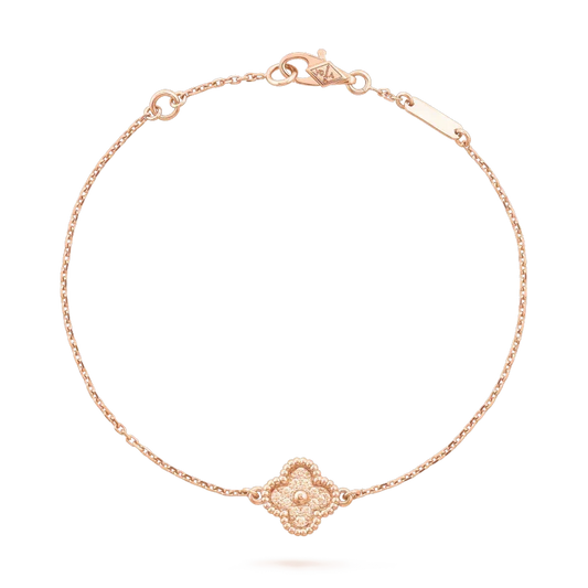 [Resenly Jewelry]CLOVER SINGLE FLOWER BRACELET
