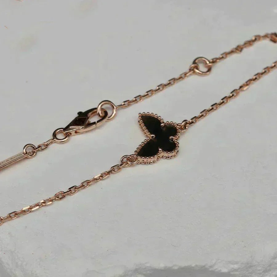 [Resenly Jewelry]BUTTERFLY ONYX  BUTTERFLY BRACELET