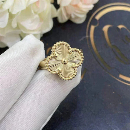[Resenly Jewelry]CLOVER GOLD RING