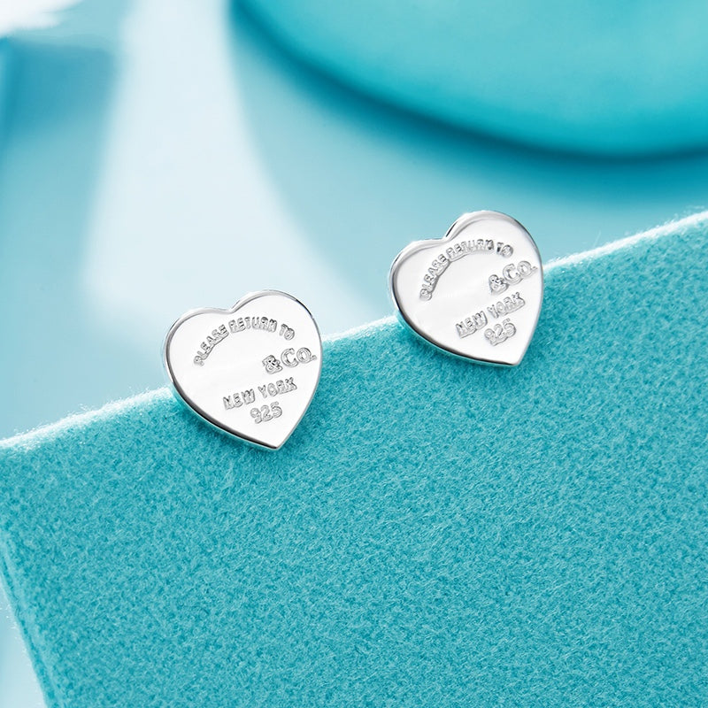 [Resenly Jewelry]RETURN TO TIF LOVE SILVER EARRINGS
