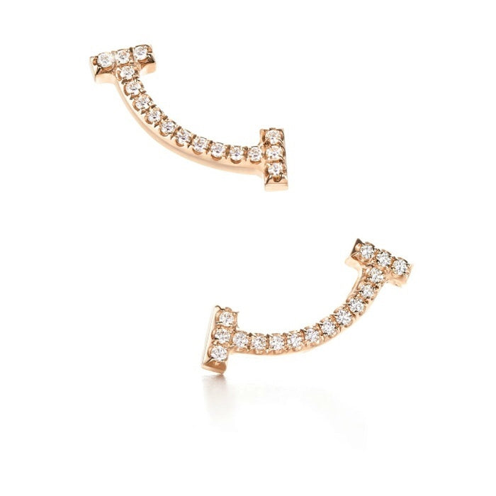 [Resenly Jewelry]SMILE DIAMOND EARRINGS