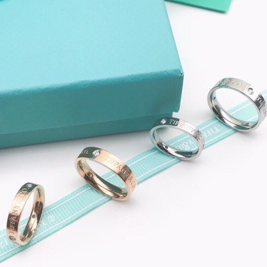 [Resenly Jewelry]THREE-DIAMOND RING