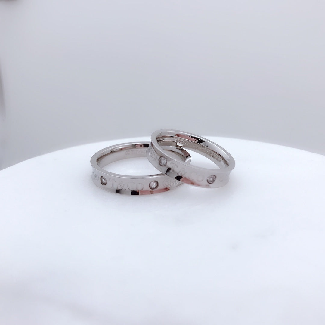 [Resenly Jewelry]DOUBLE DIAMOND RING