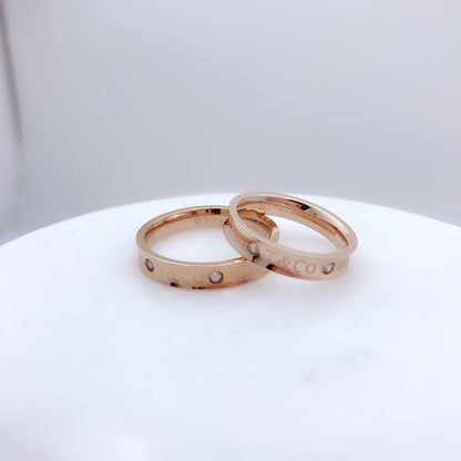 [Resenly Jewelry]DOUBLE DIAMOND RING