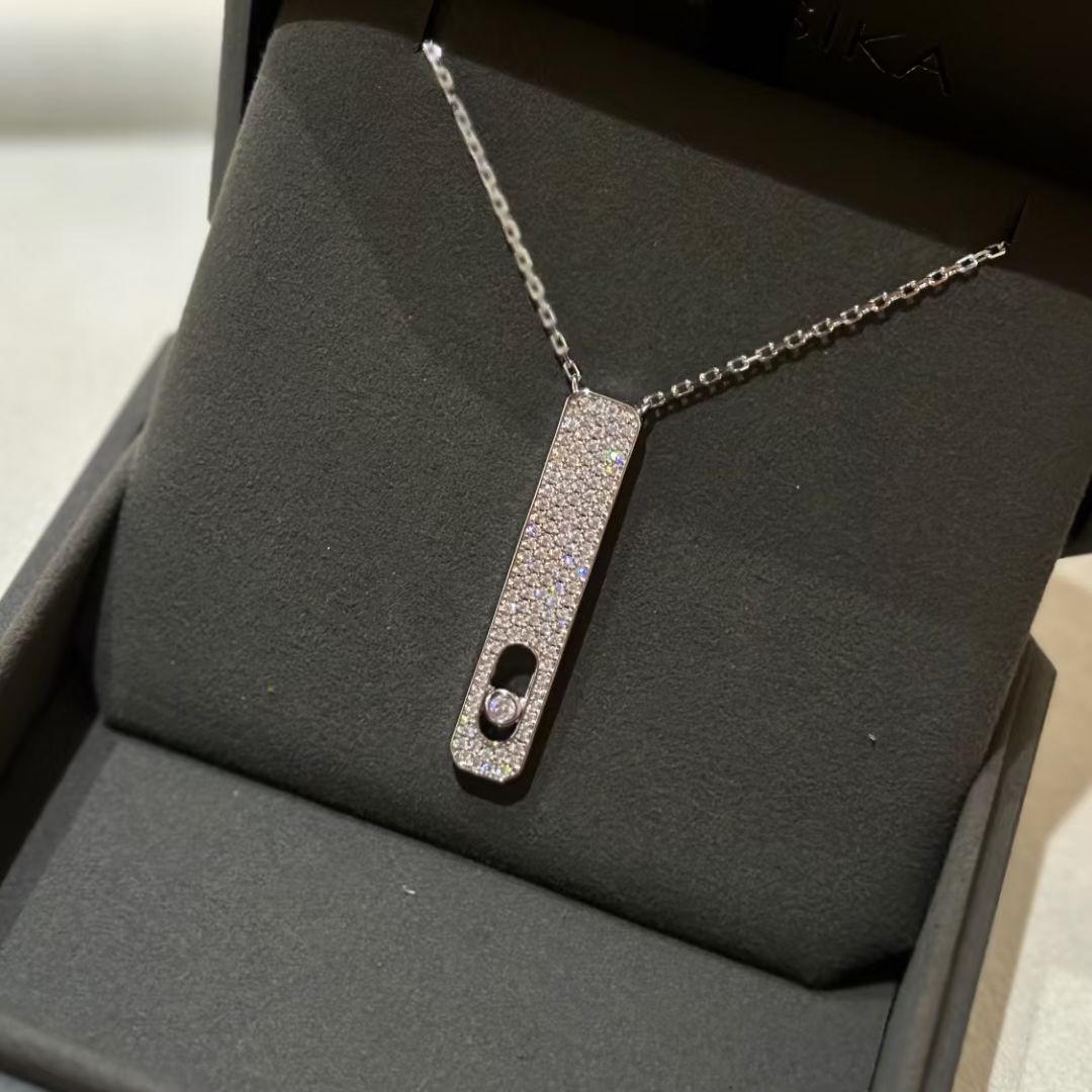 [Resenly Jewelry]MY FIRST DIAMOND PAVED NECKLACE