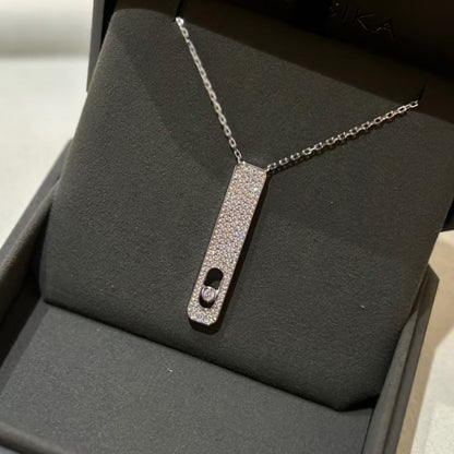 [Resenly Jewelry]MY FIRST DIAMOND PAVED NECKLACE