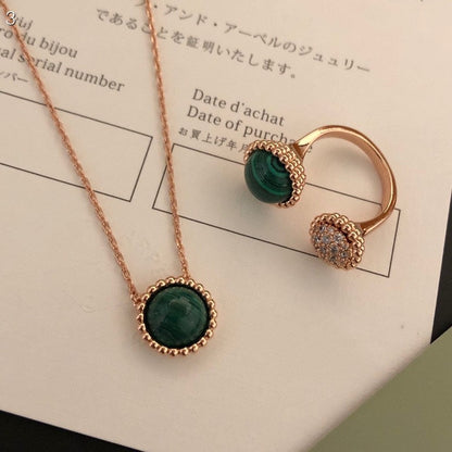 [Resenly Jewelry]PERLEE COULEURS DIAMOND ROSE GOLD BETWEEN THE FINGER RING