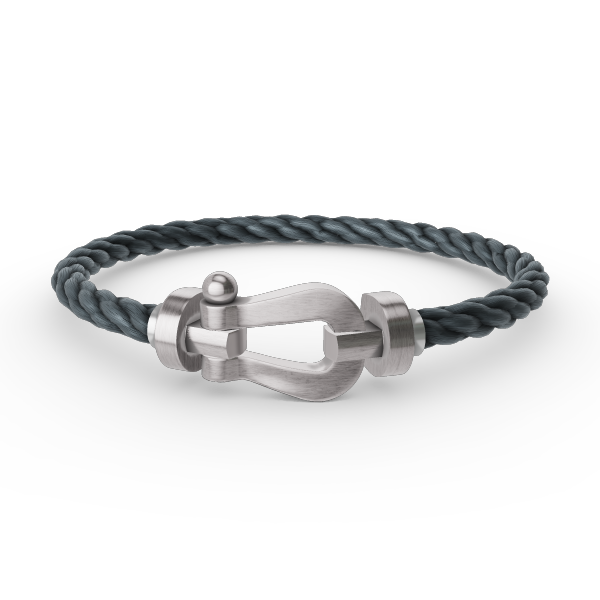 [Resenly Jewelry]FORCE LARGE HORSESHOE NO DIAMOND BRACELET SILVER