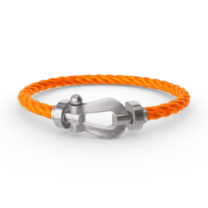[Resenly Jewelry]FORCE LARGE HORSESHOE NO DIAMOND BRACELET SILVER